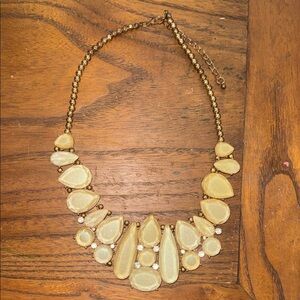 Elegant Gold toned Statement Necklace